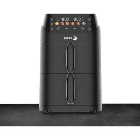 Friteuse sans huile - FAGOR - FG3301 - Capacité 5 L - Double cuves 2,