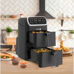Friteuse sans huile - FAGOR - FG7503 - Capacité 8 L - Double cuves 4 L - 8 programmes - 2600 W