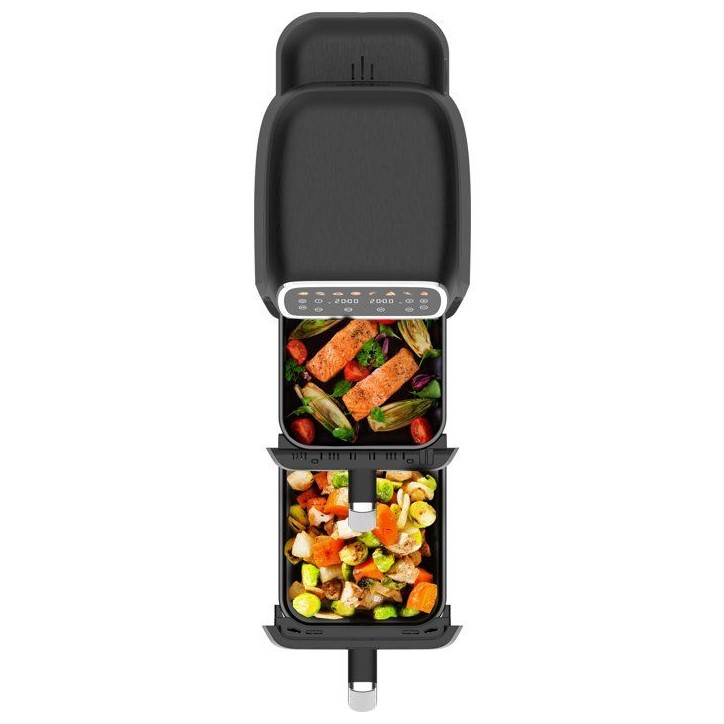 Friteuse sans huile - FAGOR - FG7503 - Capacité 8 L - Double cuves 4 L - 8 programmes - 2600 W Friteuse sans huile - FAGOR - FG7503 - Capacité 8 L - Double cuves 4 L - 8 programmes - 2600 W