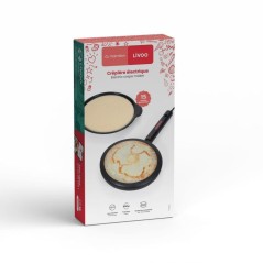 Crepiere électrique Livoo x Marmiton - LIVOO - DOP258CO - 600 W - Ø