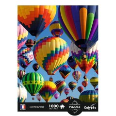 Puzzle - SENTOSPHERE - Calypto - 1000 pieces - Montgolfieres - Toucher