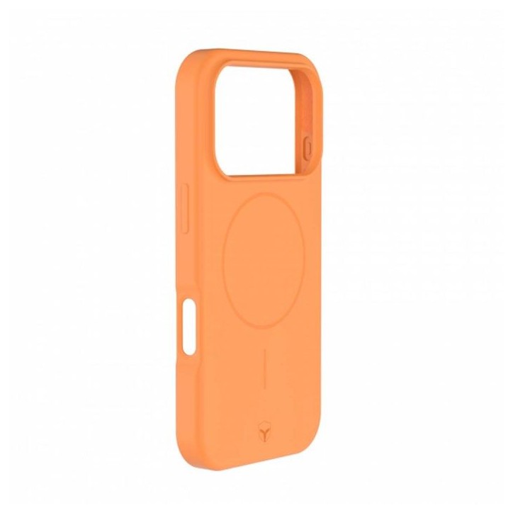 Coque MagSafe - IPhone17 Pro - Silicone Renforcée - Orange Coque MagSafe - IPhone17 Pro - Silicone Renforcée - Orange