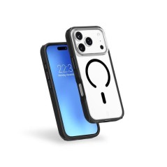 Coque FC Air Xtrem Frost MagSafe - IPhone17 Pro Max - Recyclé - Noir