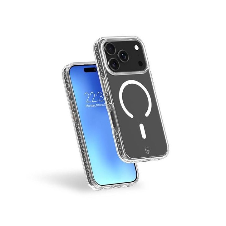 Coque FC Air Xtrem MagSafe - IPhone17 Pro Max - Recyclé - Transparent Coque FC Air Xtrem MagSafe - IPhone17 Pro Max - Recyclé - Transparent