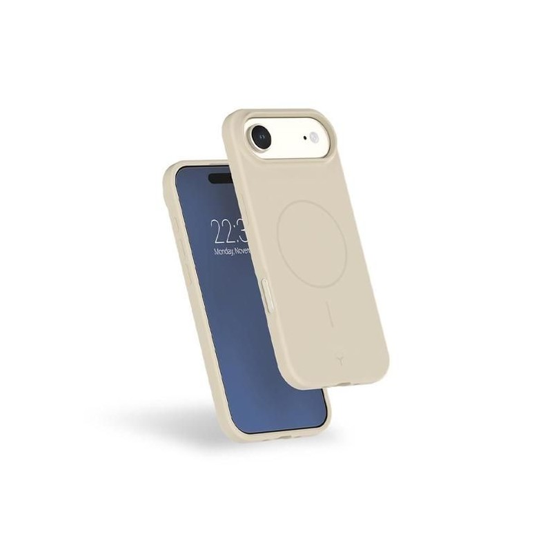 Coque MagSafe - IPhone Air - Silicone Renforcée - Beige