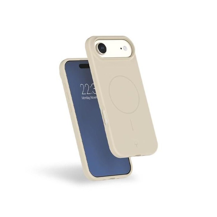 Coque MagSafe - IPhone Air - Silicone Renforcée - Beige Coque MagSafe - IPhone Air - Silicone Renforcée - Beige
