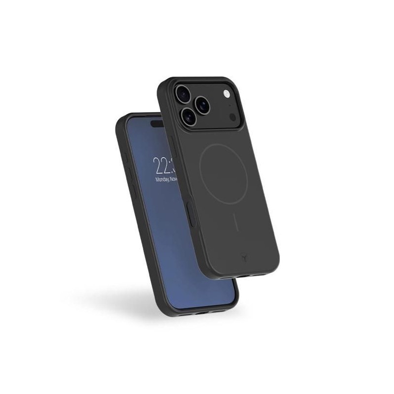 Coque MagSafe - IPhone17 Pro Max - Silicone Renforcée - Noir