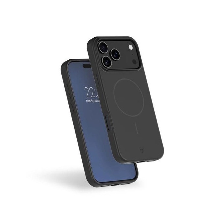 Coque MagSafe - IPhone17 Pro Max - Silicone Renforcée - Noir Coque MagSafe - IPhone17 Pro Max - Silicone Renforcée - Noir