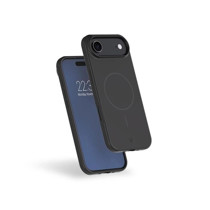 Coque MagSafe - IPhone Air - Silicone Renforcée - Noir Coque MagSafe - IPhone Air - Silicone Renforcée - Noir