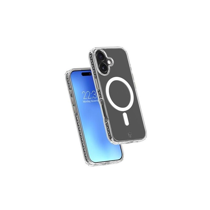 Coque FC Air Xtrem MagSafe - IPhone17 - Recyclé - Transparent Coque FC Air Xtrem MagSafe - IPhone17 - Recyclé - Transparent