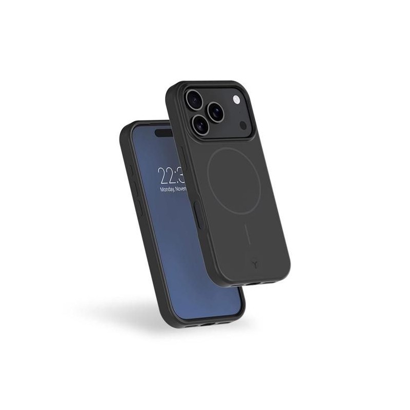Coque MagSafe - IPhone17 Pro - Silicone Renforcée - Noir