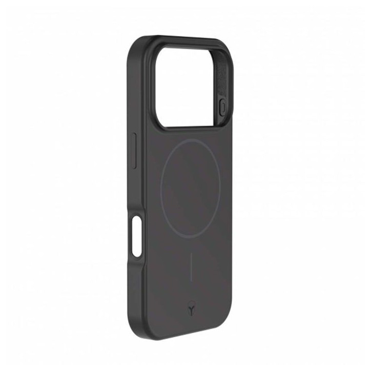 Coque MagSafe - IPhone17 Pro - Silicone Renforcée - Noir Coque MagSafe - IPhone17 Pro - Silicone Renforcée - Noir