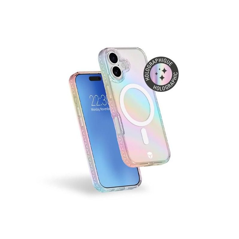 Coque FC Air MagSafe - IPhone17 - Holographique