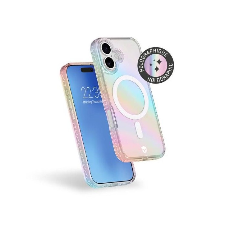 Coque FC Air MagSafe - IPhone17 - Holographique Coque FC Air MagSafe - IPhone17 - Holographique