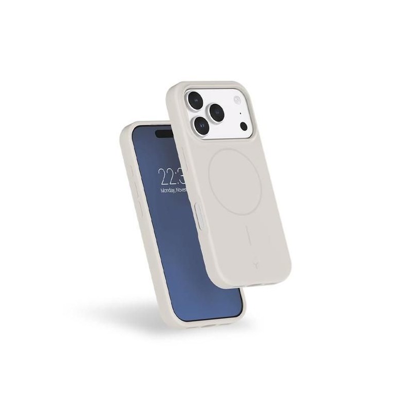 Coque MagSafe - IPhone17 Pro - Silicone Renforcée - Blanc