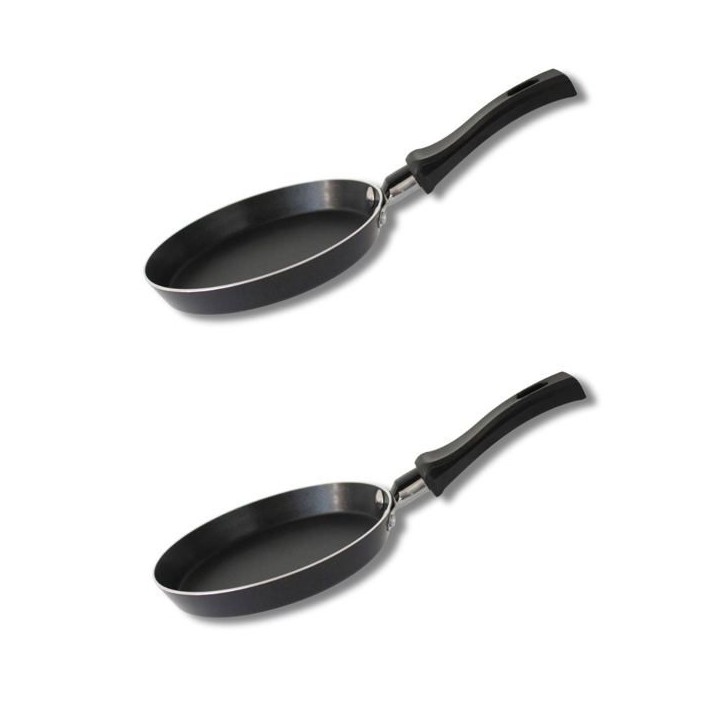 Ensemble de 2 mini poele a crepe - ELO - Jewel de Luxe - Ø 14 cm - Revetement céramique Ensemble de 2 mini poele a crepe - ELO - Jewel de Luxe - Ø 14 cm - Revetement céramique