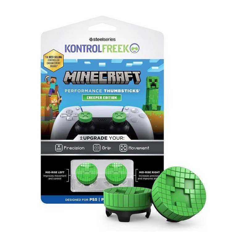 Pack de 2 Minecraft Performance Thumbsticks - STEELSERIES - KontrolFre