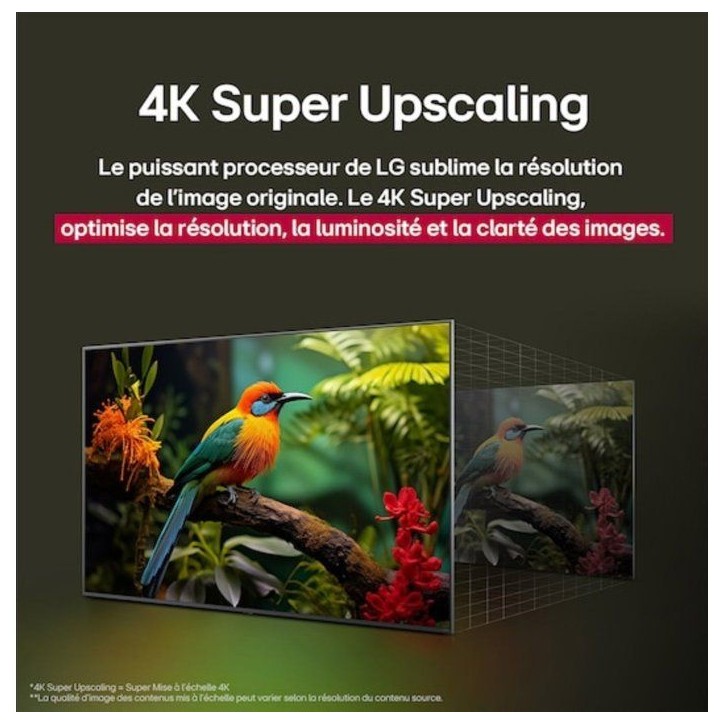 LG 65UA73006LA - TV LED 65 (164 cm) - 4K UHD 3840x2160 - HDR - Smart TV - 3xHDMI 2.0 - WiFi LG 65UA73006LA - TV LED 65 (164 cm) - 4K UHD 3840x2160 - HDR - Smart TV - 3xHDMI 2.0 - WiFi