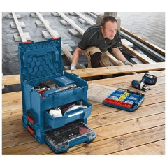Bosch Professional Combo 18V – GSR 18V-65 + GDR 18V-215 + 2×GBA 5,0