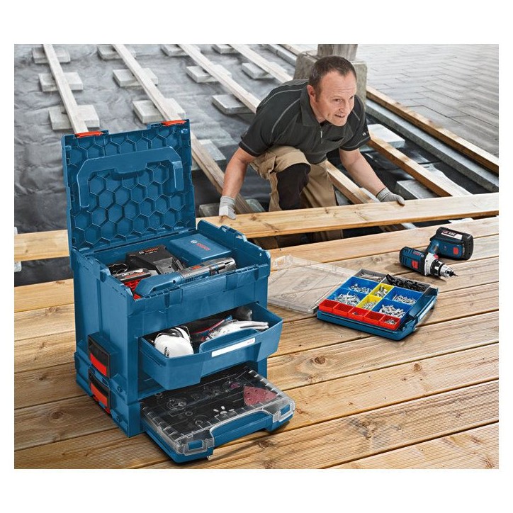 Bosch Professional Combo 18V – GSR 18V-65 + GDR 18V-215 + 2×GBA 5,0 Ah + GAL 18V-40 + L-BOXX (0615A50090) Bosch Professional Combo 18V – GSR 18V-65 + GDR 18V-215 + 2×GBA 5,0 Ah + GAL 18V-40 + L-BOXX (0615A50090)