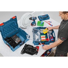 Bosch Professional Combo 18V – GSR 18V-65 + GDR 18V-215 + 2×GBA 5,0