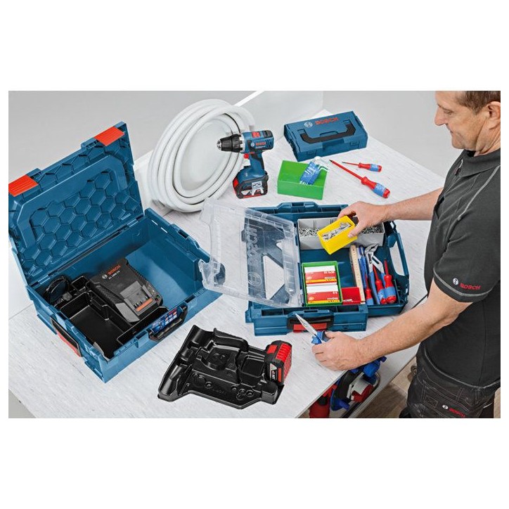 Bosch Professional Combo 18V – GSR 18V-65 + GDR 18V-215 + 2×GBA 5,0 Ah + GAL 18V-40 + L-BOXX (0615A50090) Bosch Professional Combo 18V – GSR 18V-65 + GDR 18V-215 + 2×GBA 5,0 Ah + GAL 18V-40 + L-BOXX (0615A50090)