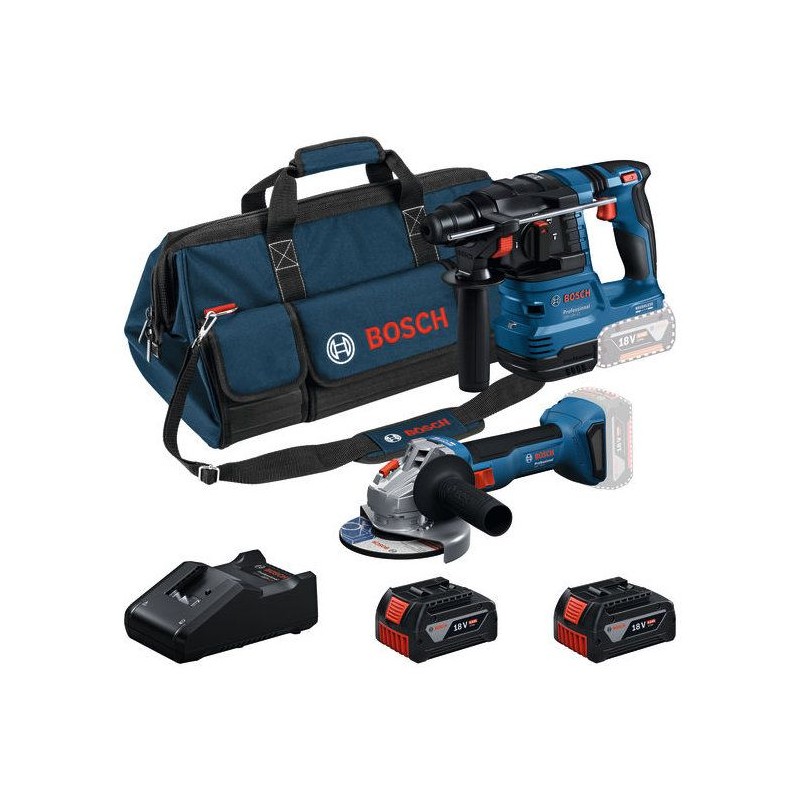 Set combiné 2 outils 18V - BOSCH PROFESSIONAL - 0615V0003C - GBH 18V-