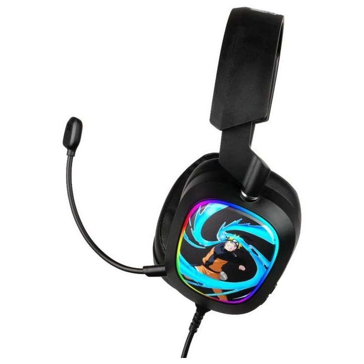 Casque gaming - Filaire - Konix - Naruto Shippuden - 7.1 PC - Haut-parleurs 50 mm - Microphone - 2 m - LED - Naruto Rasengan - N Casque gaming - Filaire - Konix - Naruto Shippuden - 7.1 PC - Haut-parleurs 50 mm - Microphone - 2 m - LED - Naruto Rasengan - N