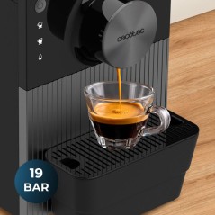 Machine a café Expresso broyeur - CECOTEC - CremmaetCube - 1350 W - 110 g - 1,1 L - Noir