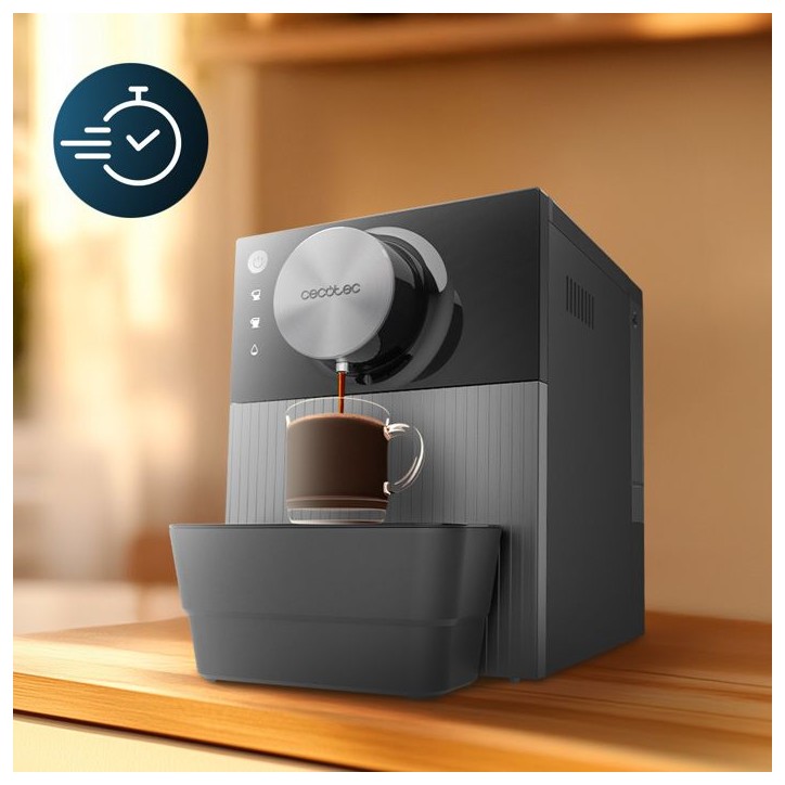 Machine a café Expresso broyeur - CECOTEC - CremmaetCube - 1350 W - 110 g - 1,1 L - Noir Machine a café Expresso broyeur - CECOTEC - CremmaetCube - 1350 W - 110 g - 1,1 L - Noir
