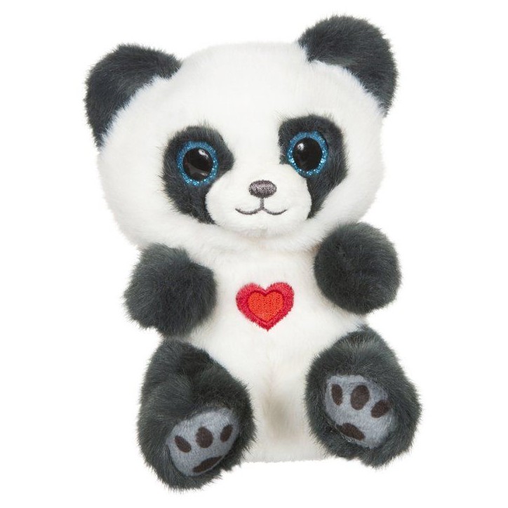 Peluche Cutydoo Love Panda - GIPSY TOYS - 13 cm - Gris Peluche Cutydoo Love Panda - GIPSY TOYS - 13 cm - Gris