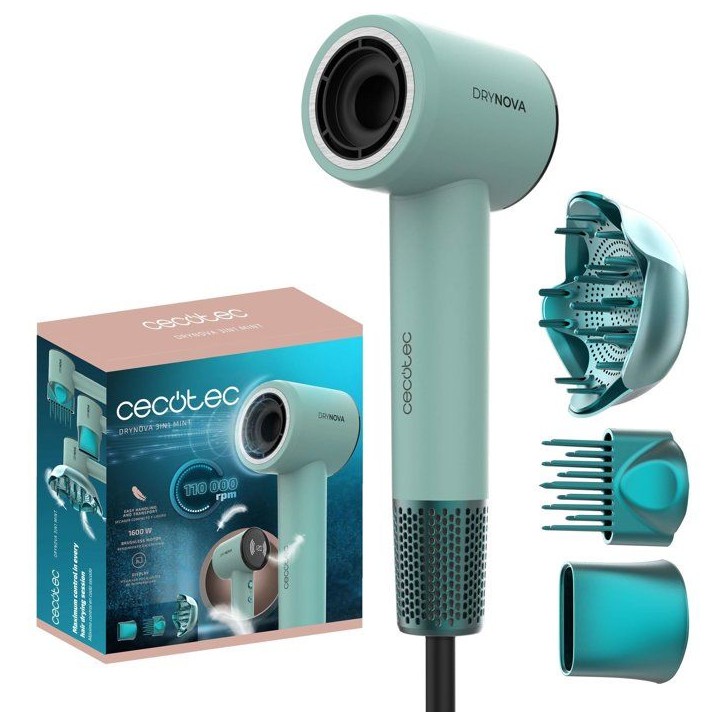 Seche-cheveux - CECOTEC - DryNova 3in1 Mint - 1600 W Seche-cheveux - CECOTEC - DryNova 3in1 Mint - 1600 W