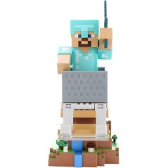Figurine Minecraft Steve Armure Diamant - EXQUISITE GAMING - Cable Guy