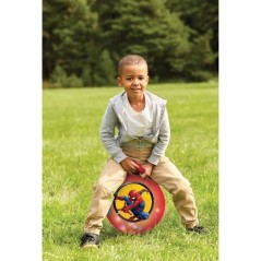 Balle sauteuse Gonflable - Lexibook - Spiderman - Pompe Manuelle Inclu