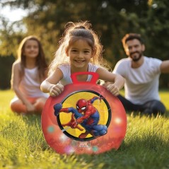 Balle sauteuse Gonflable - Lexibook - Spiderman - Pompe Manuelle Inclu