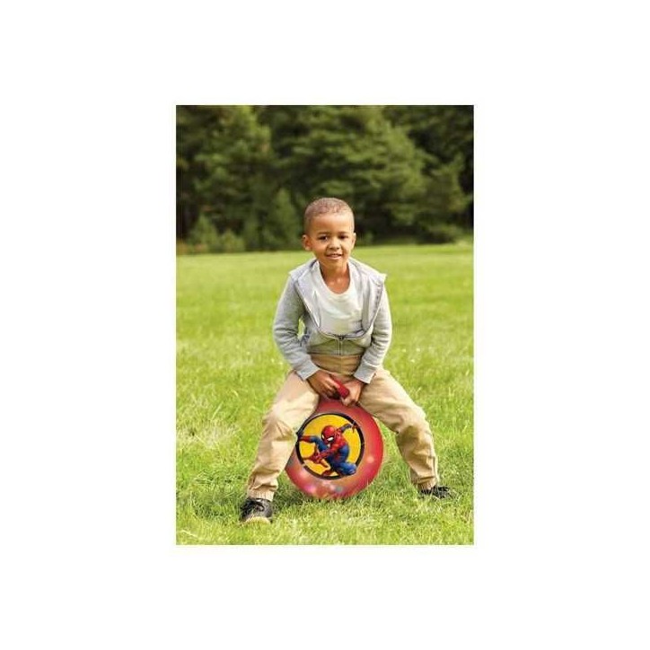 Balle sauteuse Gonflable - Lexibook - Spiderman - Pompe Manuelle Incluse - Plastique sécurisé et résistant - Rouge Balle sauteuse Gonflable - Lexibook - Spiderman - Pompe Manuelle Incluse - Plastique sécurisé et résistant - Rouge