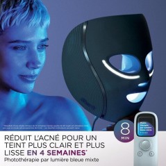 Masque LED SHARK CryoGlow avec rafraîchissement du contour des yeux L