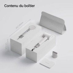 Seche-cheveux - LAIFEN - Mini - Compact - Voyage - Blanc