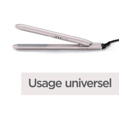 Lisseur cheveux - BABYLISS - ST516E - Plaques titane céramique - 180-