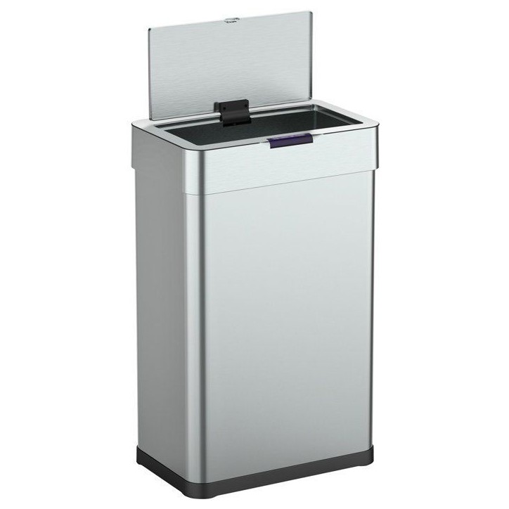 Poubelle de Cuisine Automatique - DAYTONA - 70 L - Inox Brossé - Kitchen Move Poubelle de Cuisine Automatique - DAYTONA - 70 L - Inox Brossé - Kitchen Move