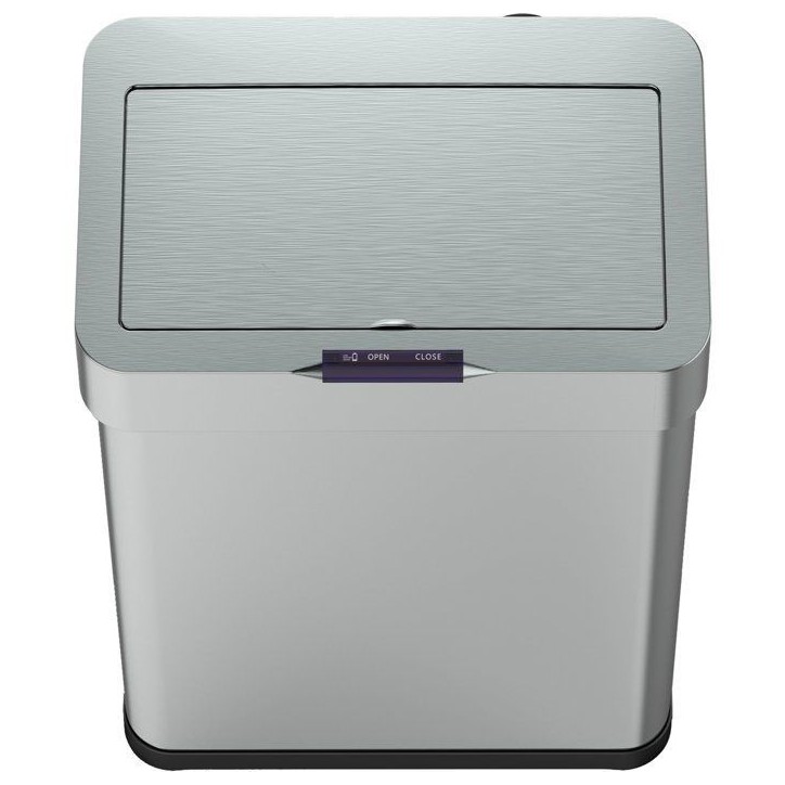 Poubelle de Cuisine Automatique - DAYTONA - 70 L - Inox Brossé - Kitchen Move Poubelle de Cuisine Automatique - DAYTONA - 70 L - Inox Brossé - Kitchen Move