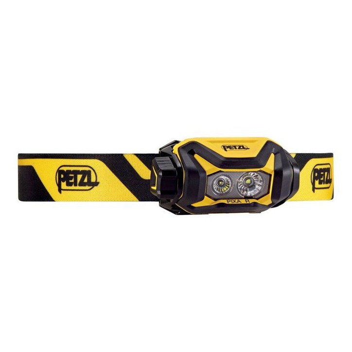 Lampe frontale - PETZL - PIXA R PRO - 600 Lumens - Portée 90 m - Autonomie max 12 h - Batterie CORE 1 250 mAh incluse Lampe frontale - PETZL - PIXA R PRO - 600 Lumens - Portée 90 m - Autonomie max 12 h - Batterie CORE 1 250 mAh incluse