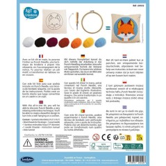 Broderie aiguille magique - SENTOSPHERE - Art & Créations - Punch Nee