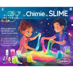 Kit Scientifique - SENTOSPHERE - La chimie du Slime - Pâtes gluantes