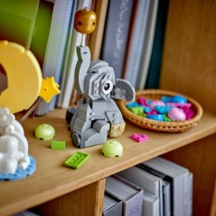 Figurine a construire - LEGO - 40814 - Bébé éléphant sur nuage - T