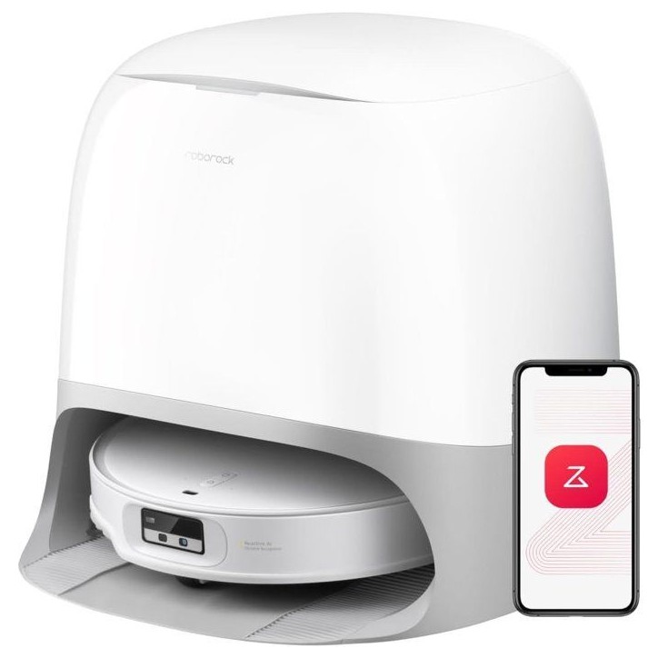ROBOROCK QREVO CurvX - Aspirateur Robot Laveur - 22 000 Pa - Brosse et Serpilliere FlexiArm - Anti-enchevetrement ROBOROCK QREVO CurvX - Aspirateur Robot Laveur - 22 000 Pa - Brosse et Serpilliere FlexiArm - Anti-enchevetrement