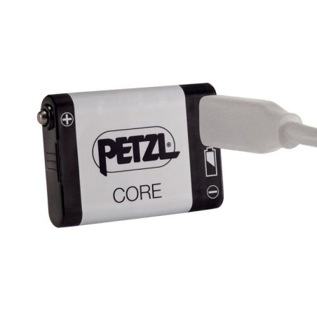Batterie lithium-ion - PETZL - ACCU CORE - 1 250 mAh - Rechargeable USB-C - Compatible TIKKINA et TIKKA
