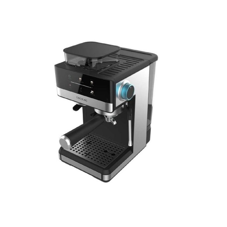 Machine a café Expresso broyeur - CECOTEC - Power Espresso 20 Grind - 1350 W - 150 g - 1,7 L - Noir / Inox Machine a café Expresso broyeur - CECOTEC - Power Espresso 20 Grind - 1350 W - 150 g - 1,7 L - Noir / Inox
