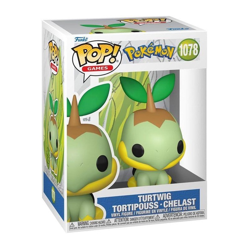 Figurine Funko Pop! - Pokémon Tortipousse - Vinyle