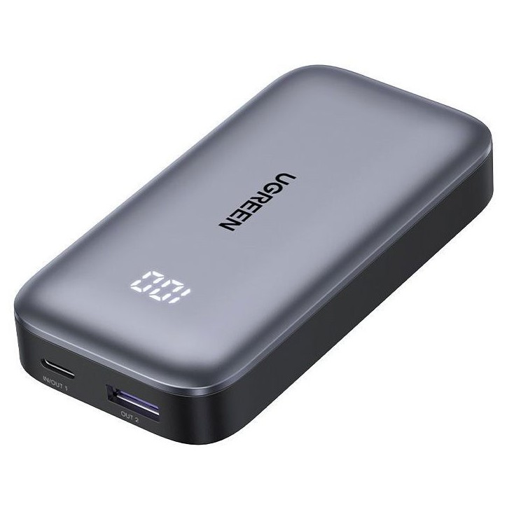 Batterie externe Slim - UGREEN - 10,000 mAh - Gris Batterie externe Slim - UGREEN - 10,000 mAh - Gris